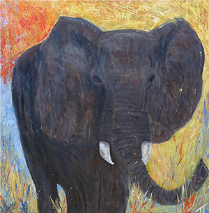 Elephant alone